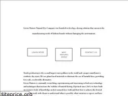 Sites similar to greenmattersnaturaldyecompany.com