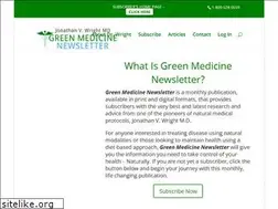 Sites similar to greenmedicinenewsletter.com