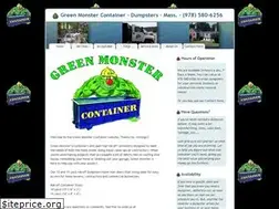 Sites similar to greenmonstercontainer.com