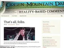 Sites similar to greenmountaindaily.com
