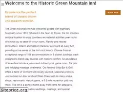 Sites similar to greenmountaininn.com