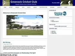 Sites similar to greenockcricketclub.com