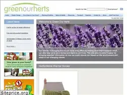 Sites similar to greenourherts.org.uk