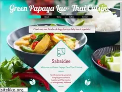 Sites similar to greenpapayacuisine.com