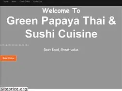 Sites similar to greenpapayathai.com