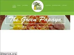 Sites similar to greenpapayathairestaurant.com