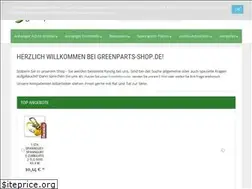 Sites similar to greenparts-shop.de