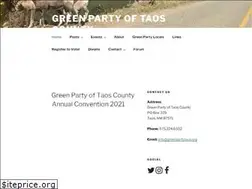 Sites similar to greenpartytaos.org