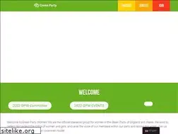 Sites similar to greenpartywomen.org.uk