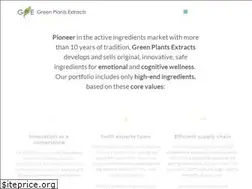 Sites similar to greenplantsextracts.com