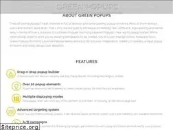 Sites similar to greenpopups.com