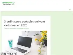 Sites similar to greenpressinitiative.org