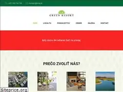 Sites similar to greenresort.sk