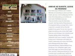 Sites similar to greenrooflodge.com