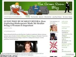 Sites similar to greenroomblog.com