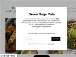 Sites similar to greensagecafe.com