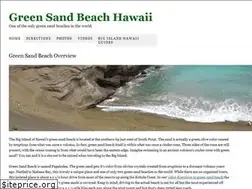 Sites similar to greensandbeachhawaii.com