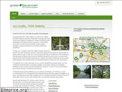 Sites similar to greensavannah.org