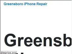 Sites similar to greensboroiphonerepair.com