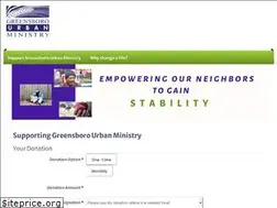 Sites similar to greensborourbanministry.donordrive.com