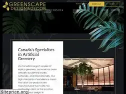 Sites similar to greenscapedecor.com
