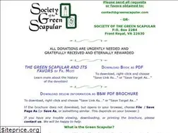 Sites similar to greenscapular.com