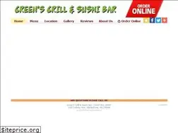Sites similar to greensgrillsushibar.com