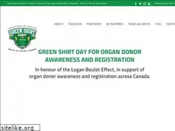 Sites similar to greenshirtday.ca