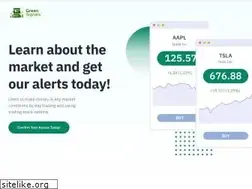 Sites similar to greensignals.net
