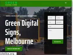 Sites similar to greensigns.com.au
