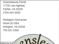 Sites similar to greensleevesflorist.com