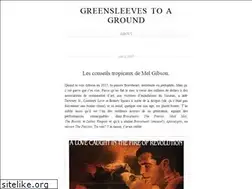 Sites similar to greensleevestoaground.wordpress.com