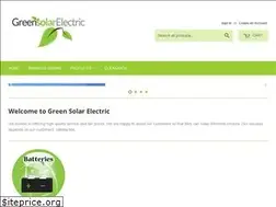 Sites similar to greensolarelectric.com
