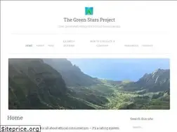 Sites similar to greenstarsproject.org