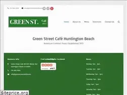 Sites similar to greenstreetcafehb.com