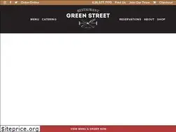 Sites similar to greenstreetrestaurant.com