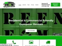 Sites similar to greenteamdumpsterrentals.com