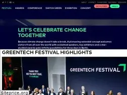 Sites similar to greentechfestival.com