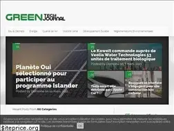 Sites similar to greentechjournal.fr