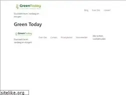 Sites similar to greentoday.nl