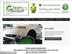Sites similar to greentransmissions.com
