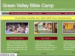 Sites similar to greenvalleybiblecamp.com