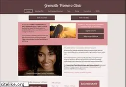 Sites similar to greenvillewomensclinic.com