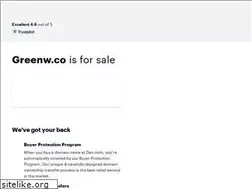 Sites similar to greenw.co