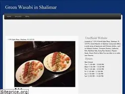 Sites similar to greenwasabishalimar.com