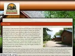 Sites similar to greenwatercabinrentals.com