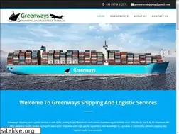 Sites similar to greenwaysshipping.com