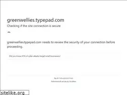 Sites similar to greenwellies.typepad.com