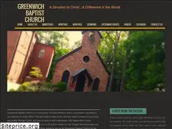 Sites similar to greenwichbaptist.org