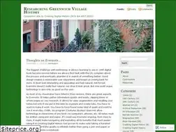 Sites similar to greenwichvillagehistory.wordpress.com